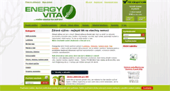 Desktop Screenshot of energyvita.cz